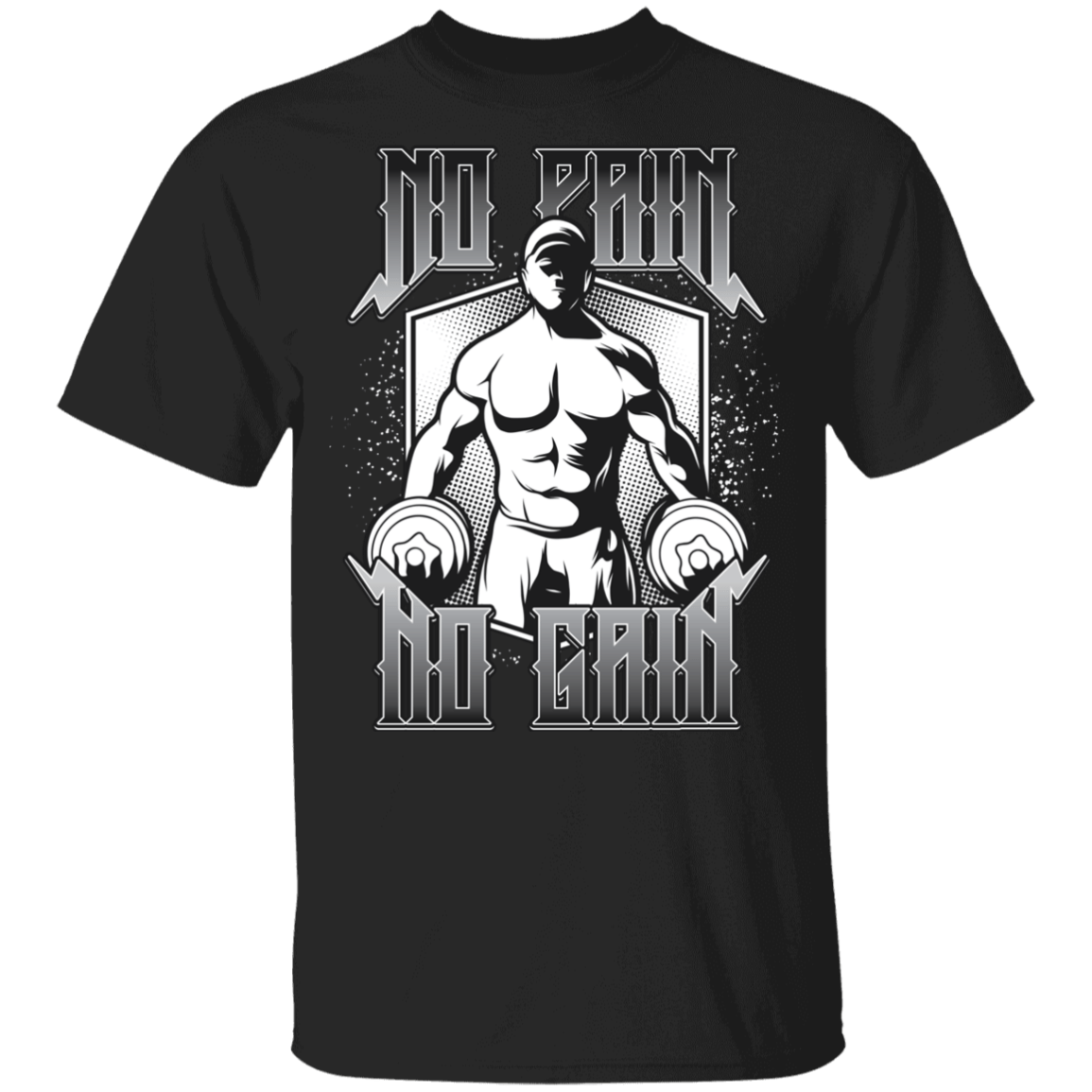 T-Shirts Black / YXS No Pain No Gain Youth T-Shirt