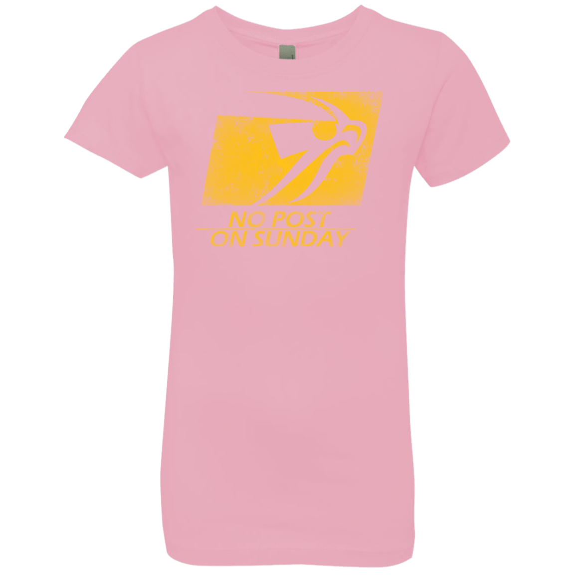 T-Shirts Light Pink / YXS No Post On Sunday Girls Premium T-Shirt