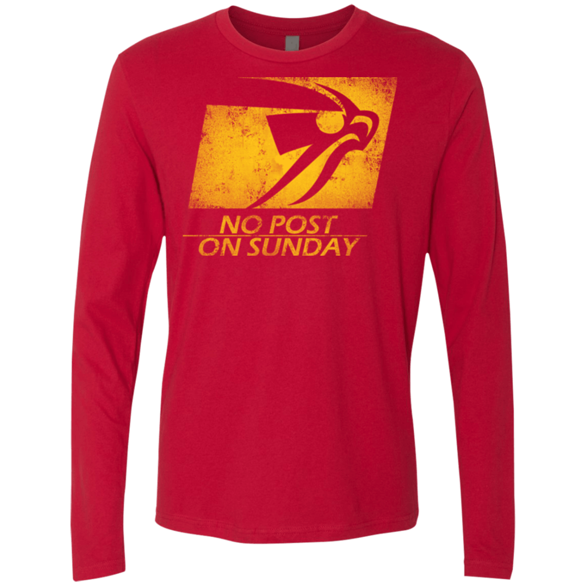 No Post On Sunday Men's Premium Long Sleeve
