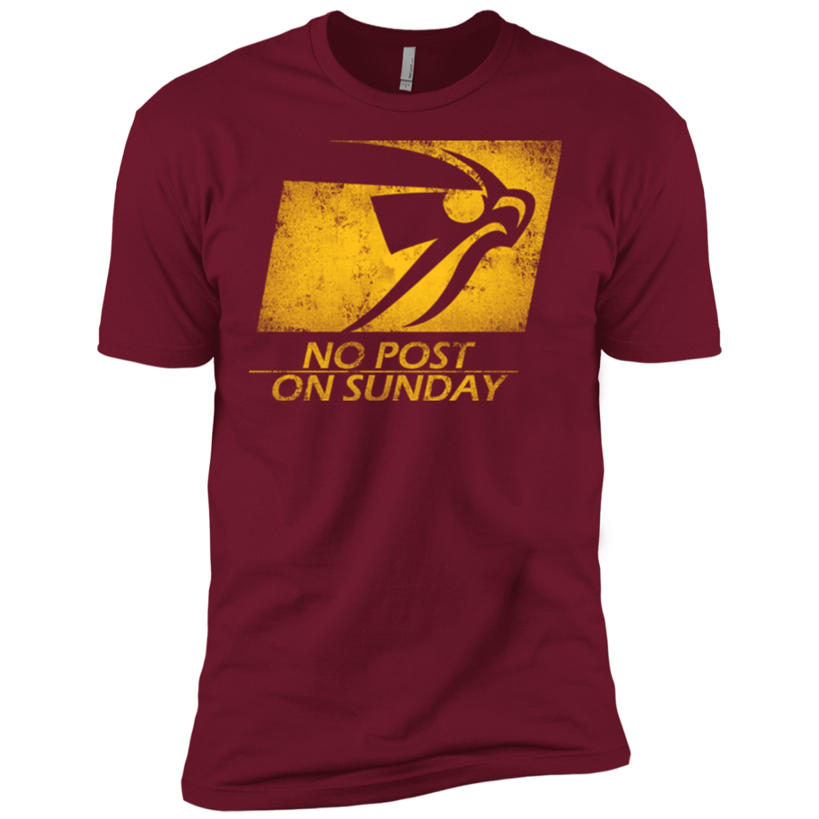 T-Shirts Cardinal / X-Small No Post On Sunday Men's Premium T-Shirt
