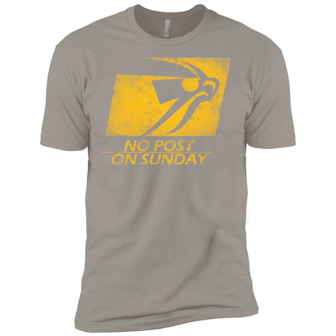 T-Shirts Light Grey / X-Small No Post On Sunday Men's Premium T-Shirt