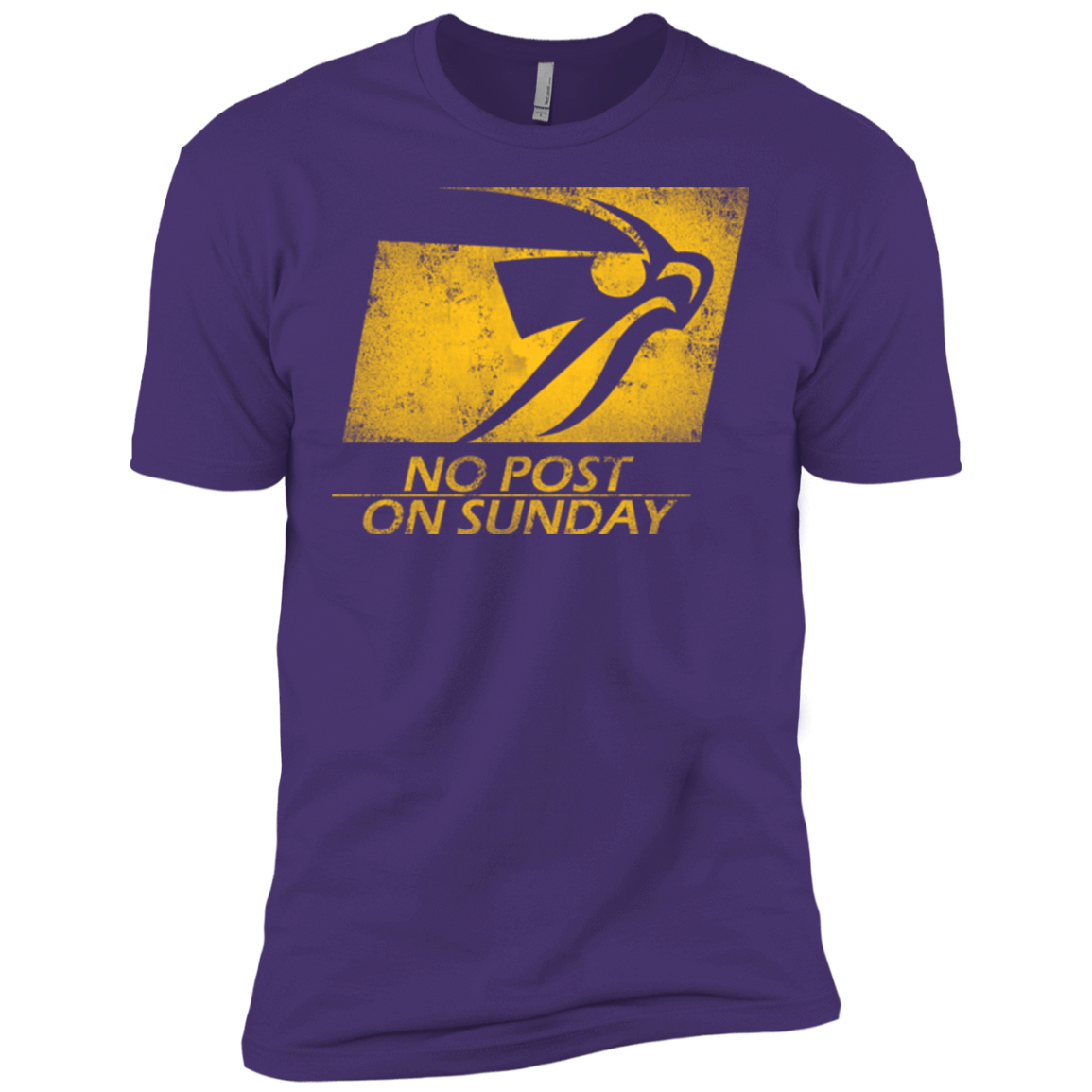 T-Shirts Purple / X-Small No Post On Sunday Men's Premium T-Shirt