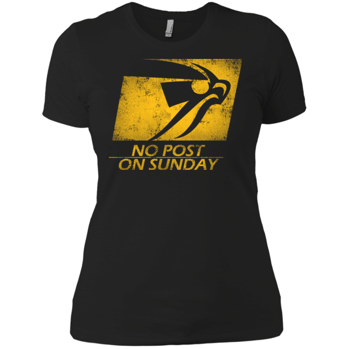 T-Shirts Black / X-Small No Post On Sunday Women's Premium T-Shirt