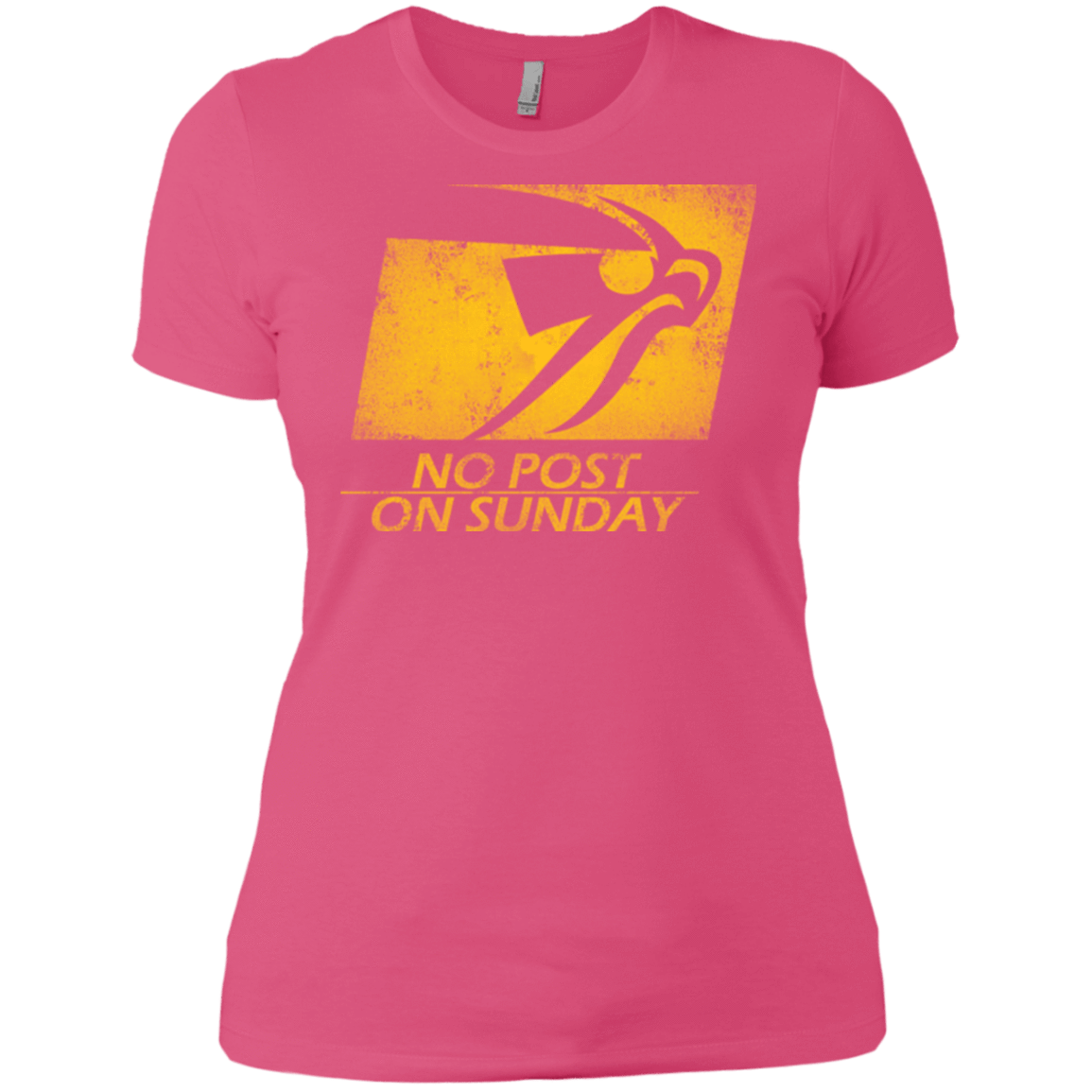 T-Shirts Hot Pink / X-Small No Post On Sunday Women's Premium T-Shirt