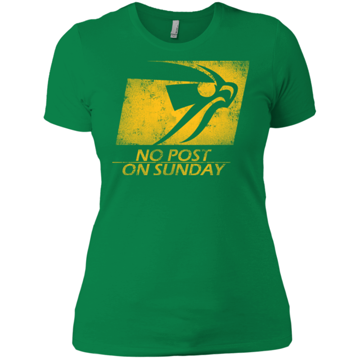 T-Shirts Kelly Green / X-Small No Post On Sunday Women's Premium T-Shirt