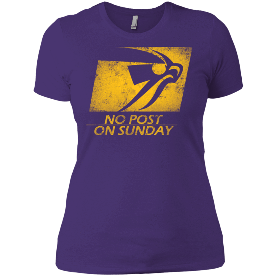 T-Shirts Purple / X-Small No Post On Sunday Women's Premium T-Shirt