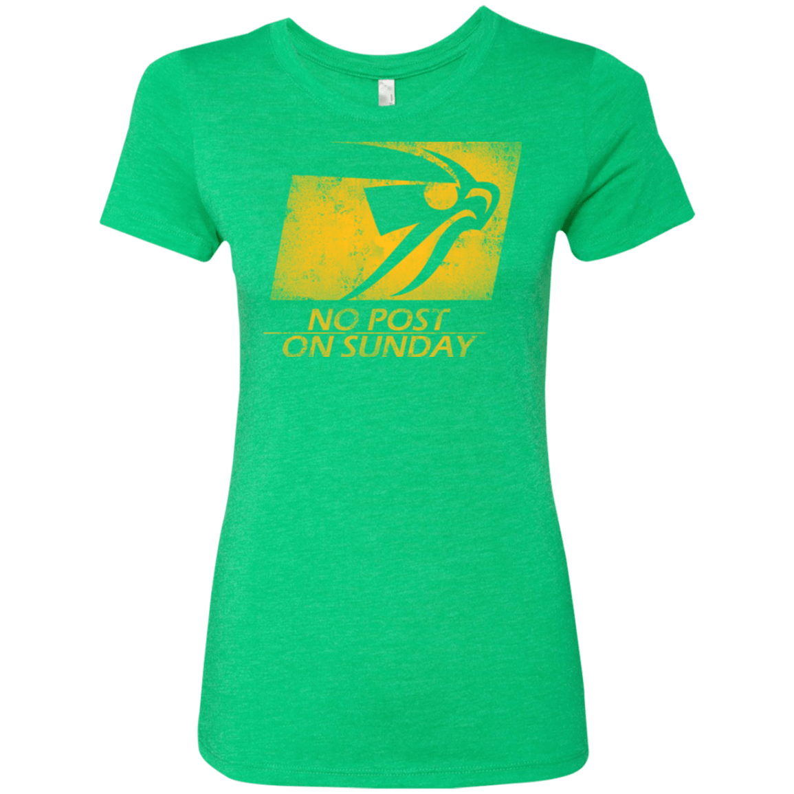 T-Shirts Envy / Small No Post On Sunday Women's Triblend T-Shirt