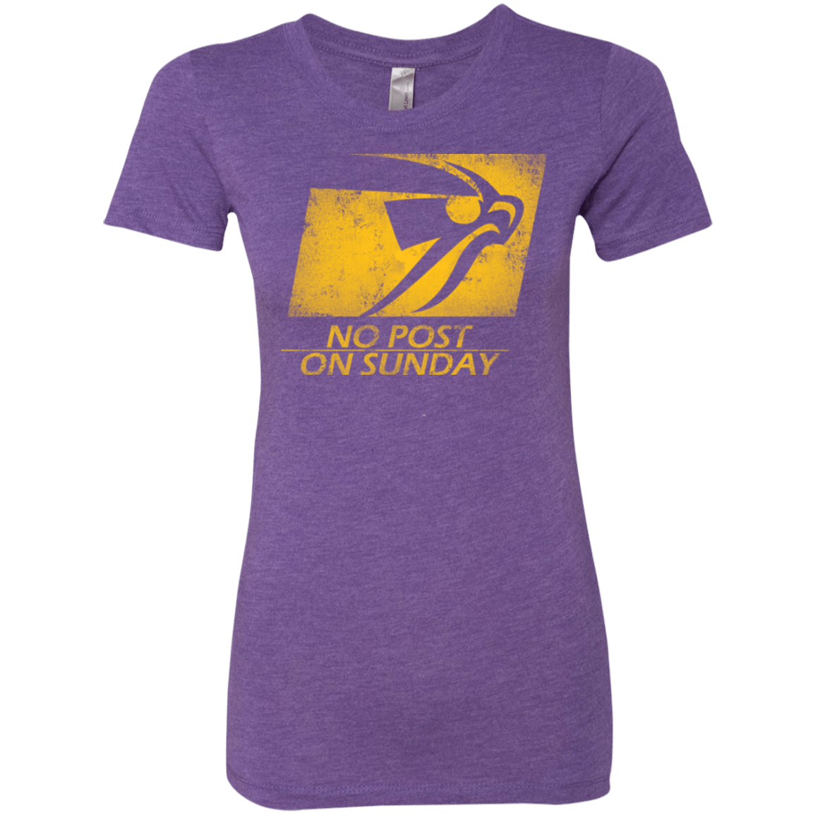 T-Shirts Purple Rush / Small No Post On Sunday Women's Triblend T-Shirt