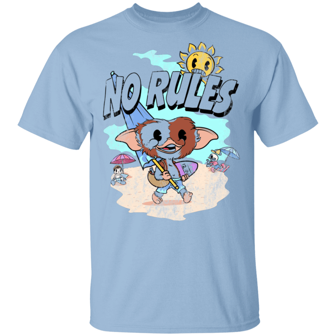 T-Shirts Light Blue / S No Rules T-Shirt