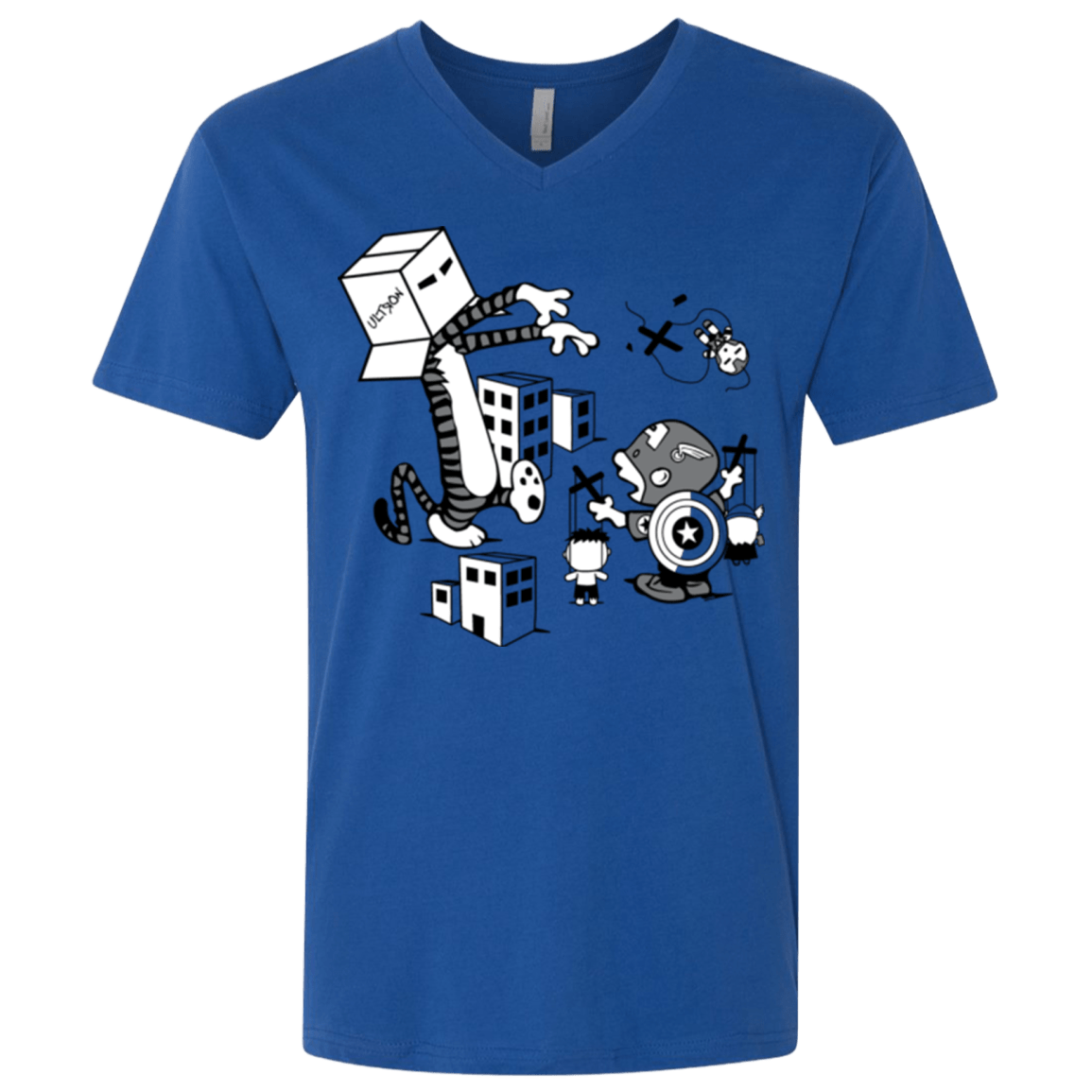 T-Shirts Royal / X-Small No Strings Attached Men's Premium V-Neck