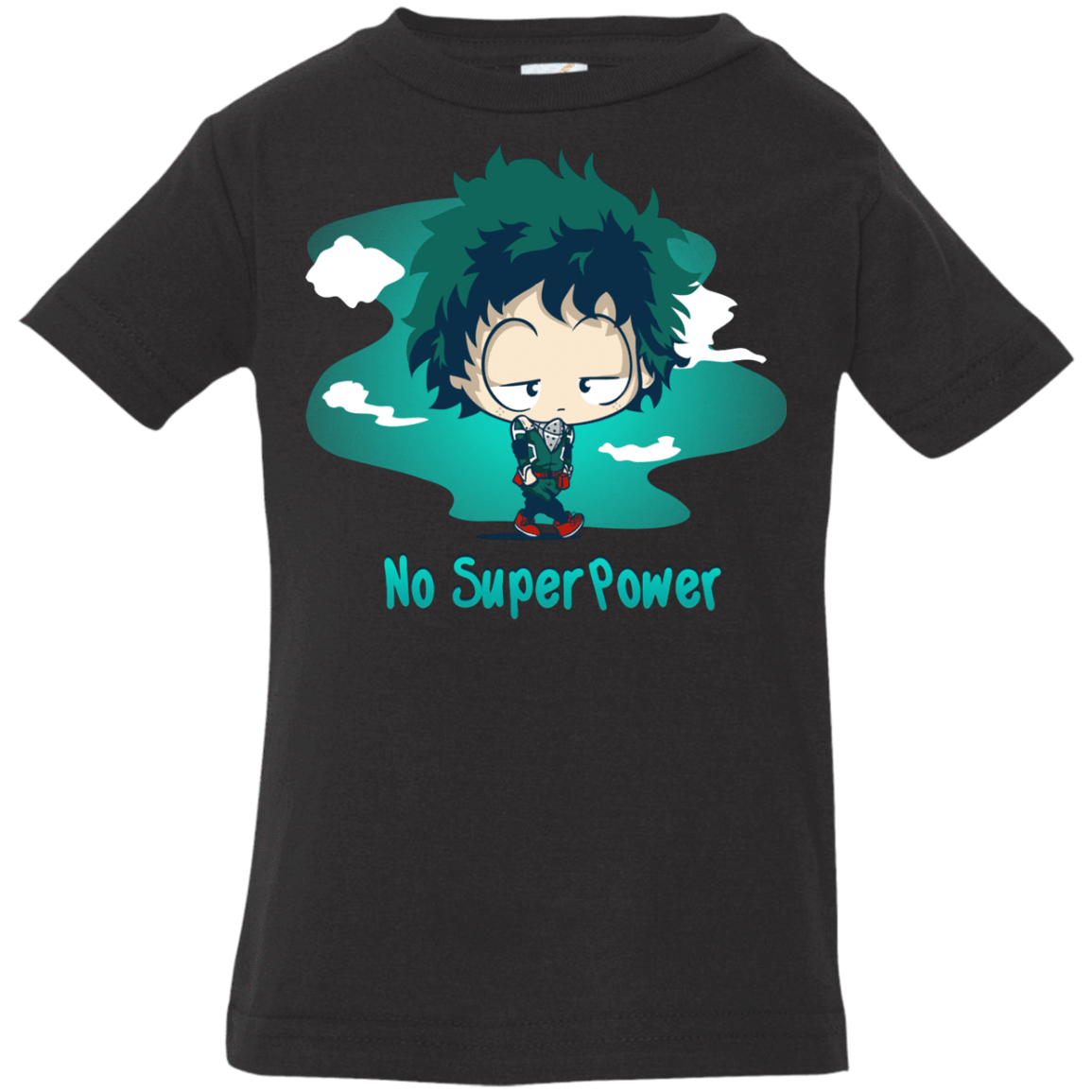 T-Shirts Black / 6 Months No Super Power Infant Premium T-Shirt