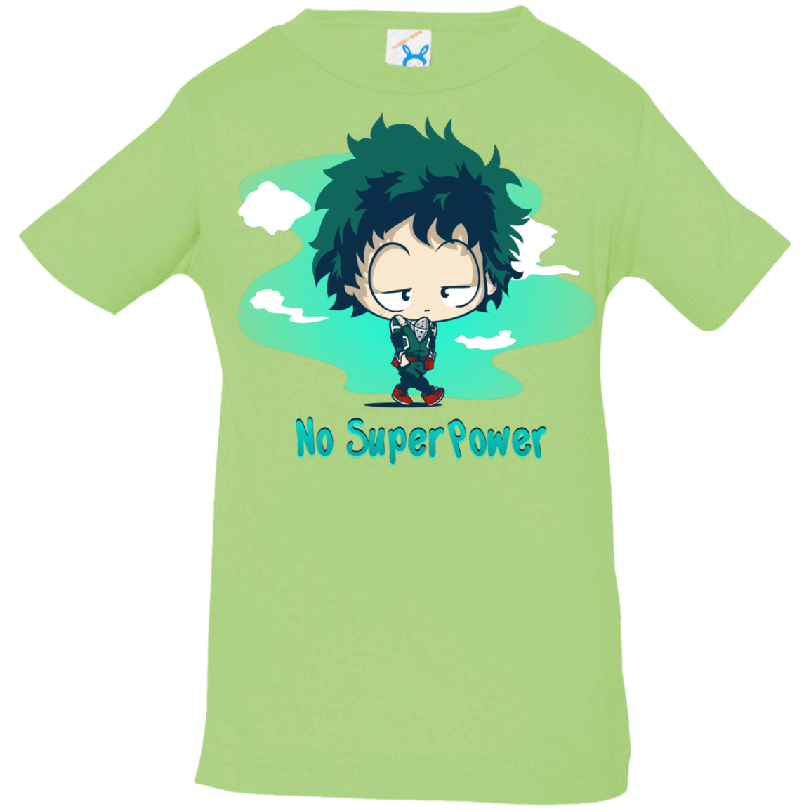 T-Shirts Key Lime / 6 Months No Super Power Infant Premium T-Shirt