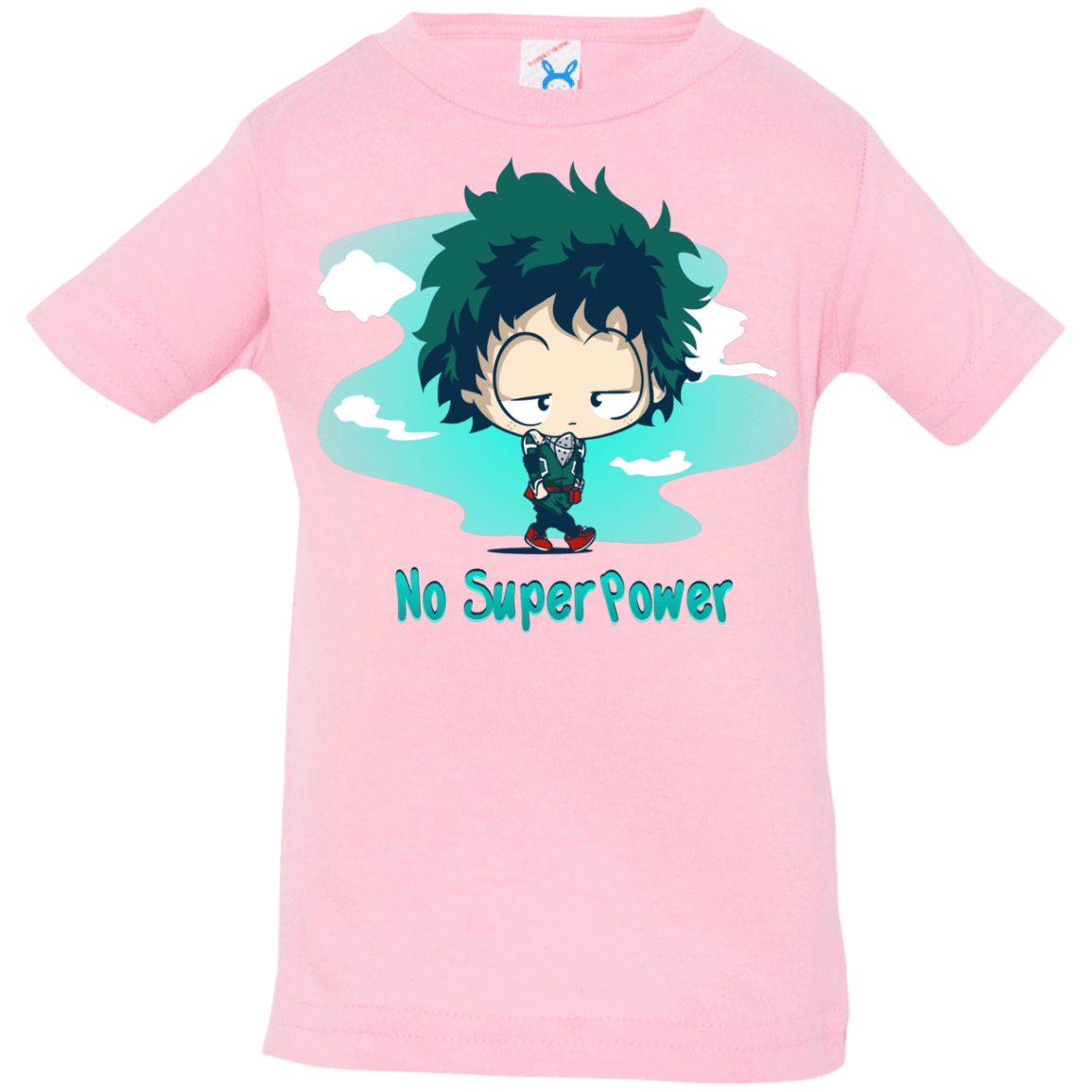 T-Shirts Pink / 6 Months No Super Power Infant Premium T-Shirt