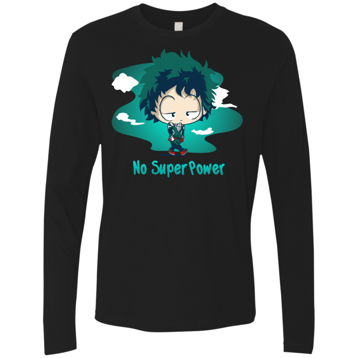 No Super Power Men's Premium Long Sleeve