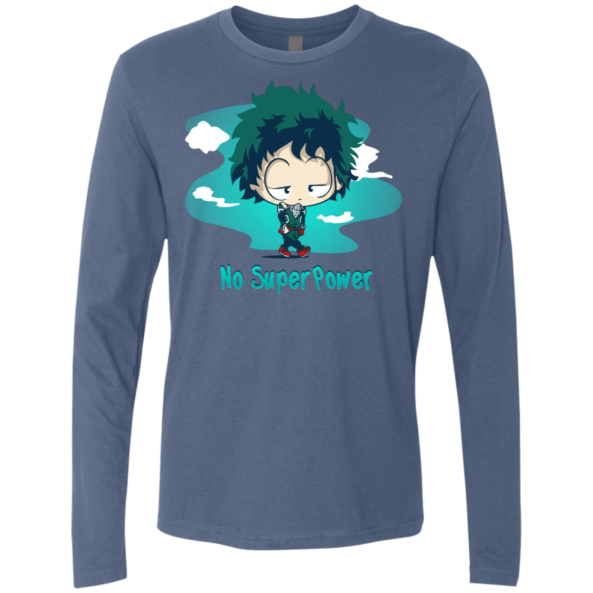 No Super Power Men's Premium Long Sleeve