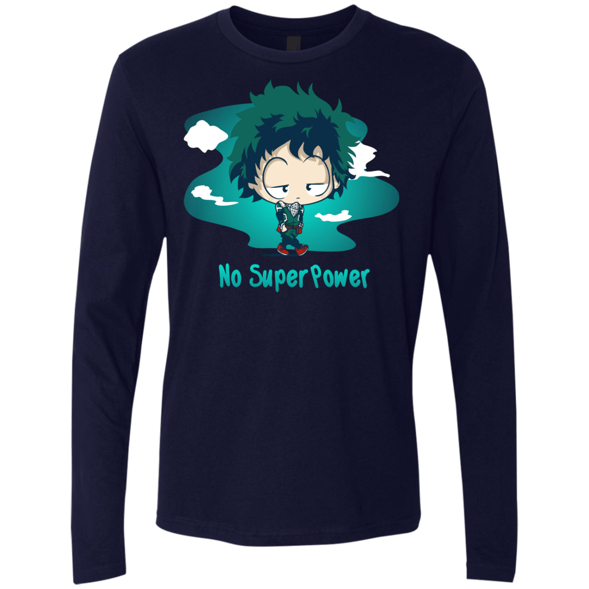 No Super Power Men's Premium Long Sleeve
