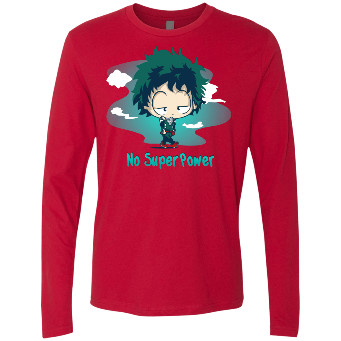 No Super Power Men's Premium Long Sleeve