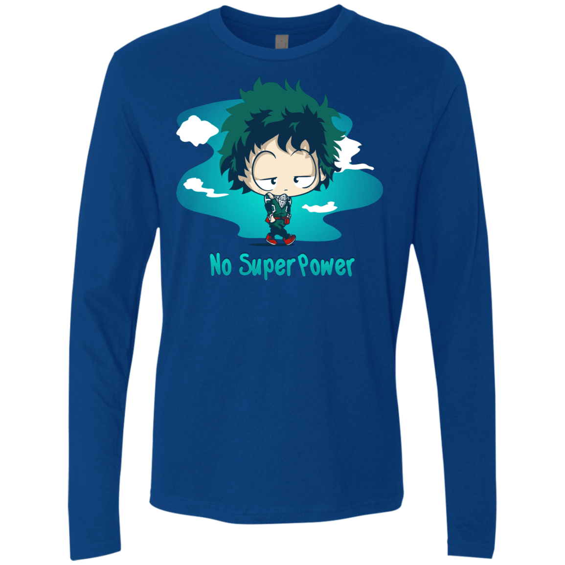 No Super Power Men's Premium Long Sleeve