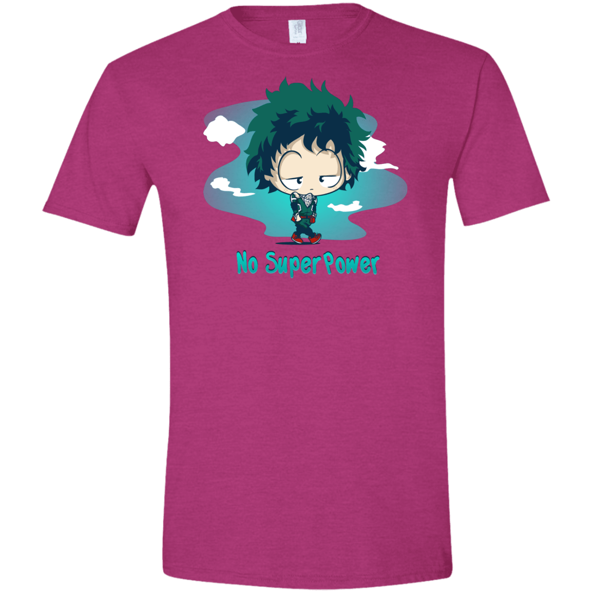 No Super Power Men's Semi-Fitted Softstyle