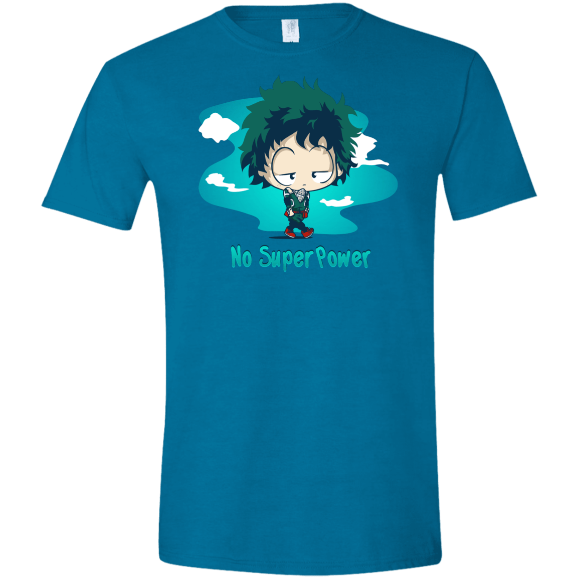 No Super Power Men's Semi-Fitted Softstyle