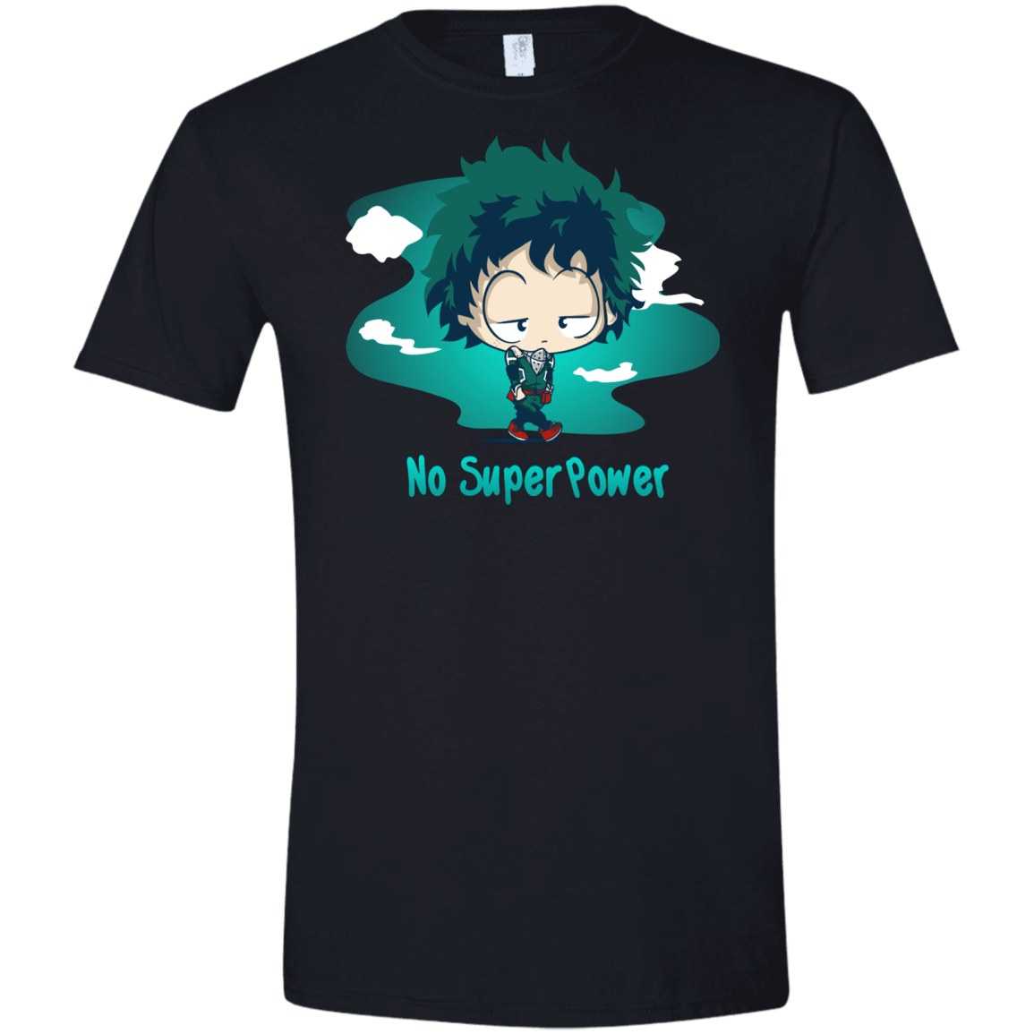 No Super Power Men's Semi-Fitted Softstyle