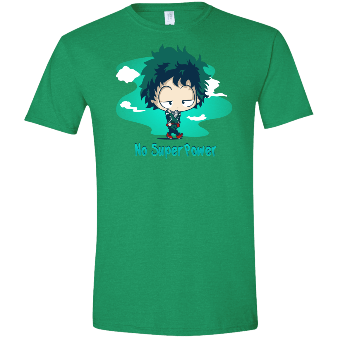 No Super Power Men's Semi-Fitted Softstyle