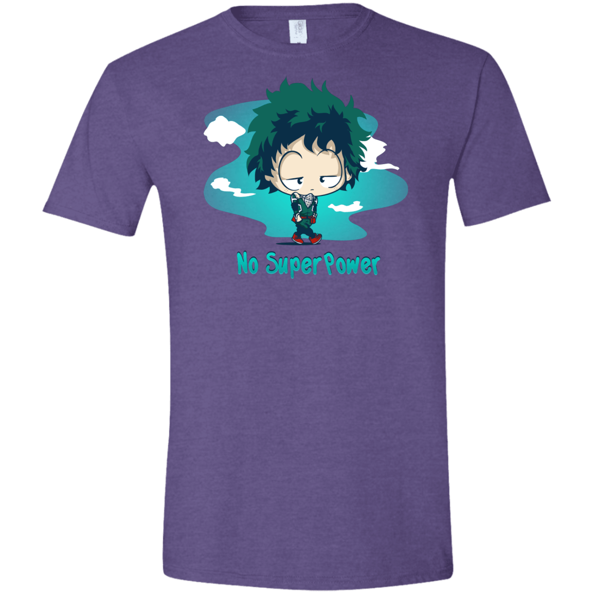 No Super Power Men's Semi-Fitted Softstyle