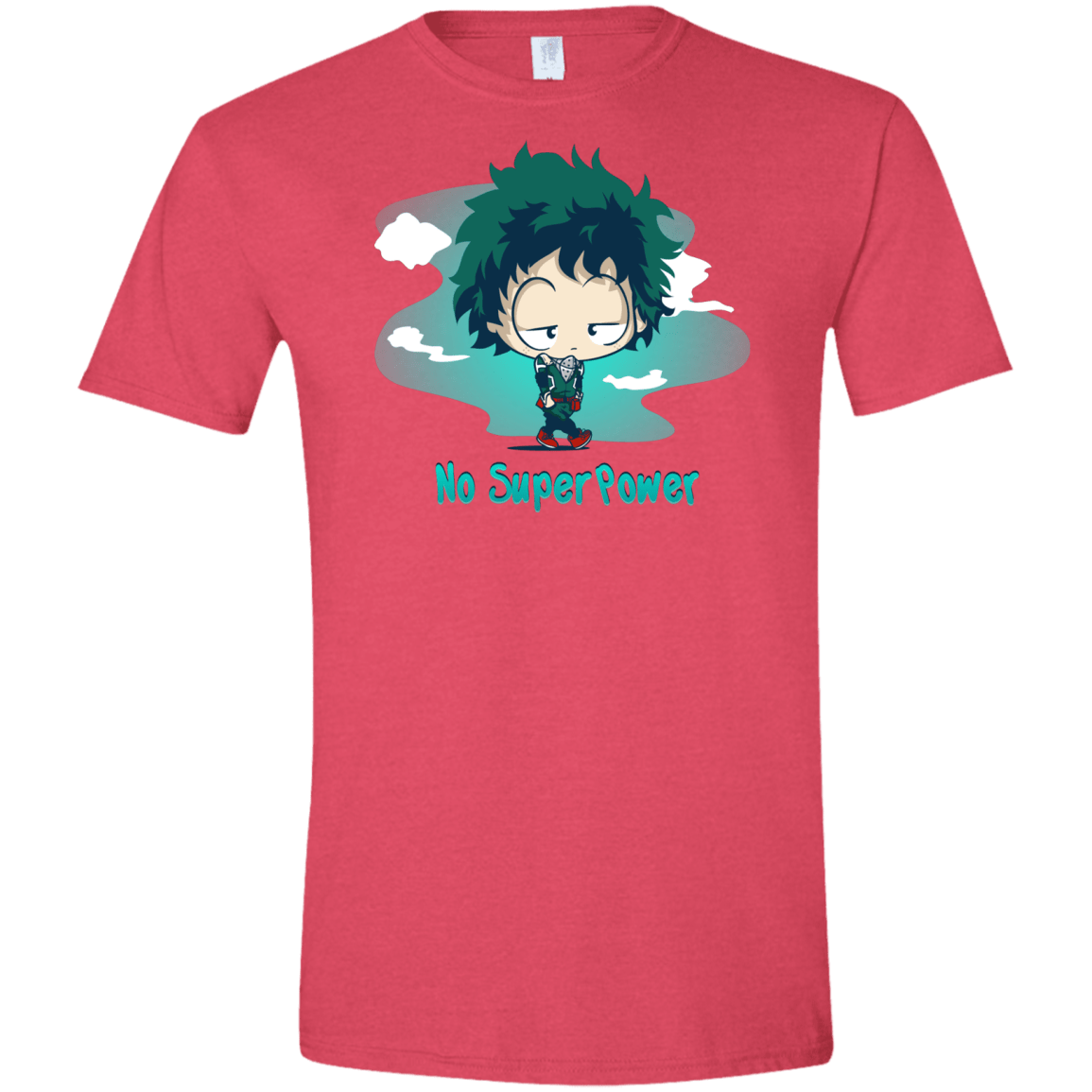 No Super Power Men's Semi-Fitted Softstyle