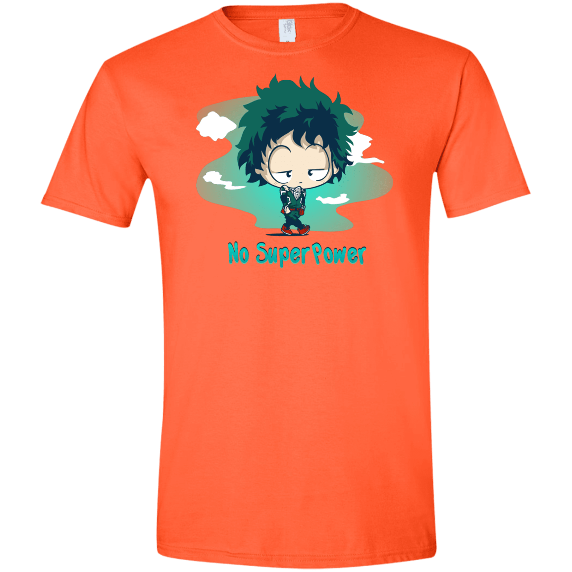 No Super Power Men's Semi-Fitted Softstyle