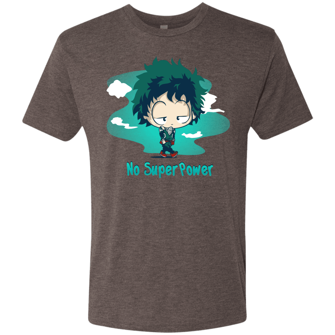 T-Shirts Macchiato / S No Super Power Men's Triblend T-Shirt