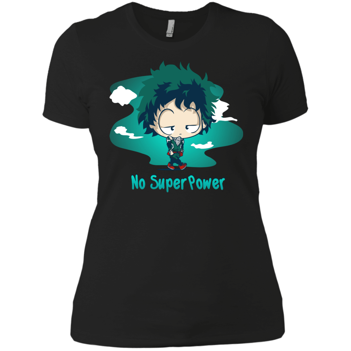 T-Shirts Black / X-Small No Super Power Women's Premium T-Shirt