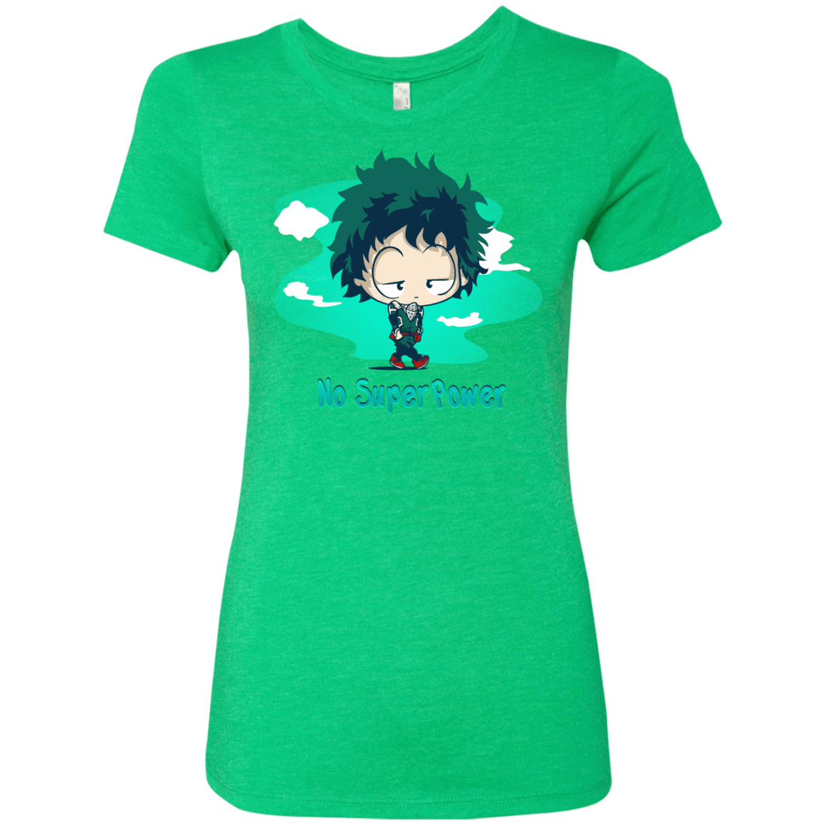 T-Shirts Envy / S No Super Power Women's Triblend T-Shirt