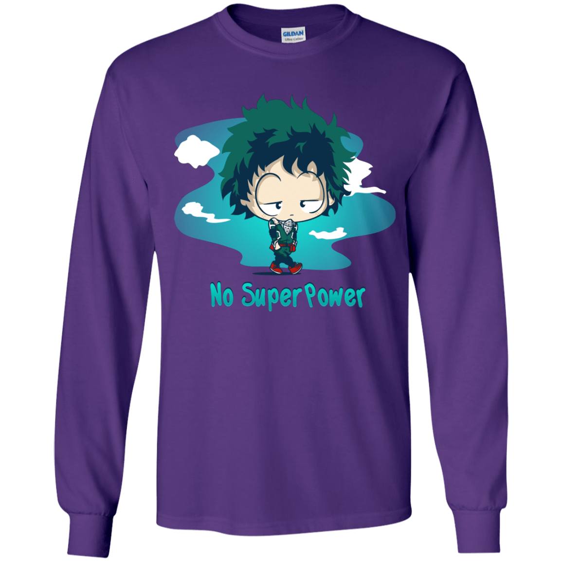 No Super Power Youth Long Sleeve T-Shirt