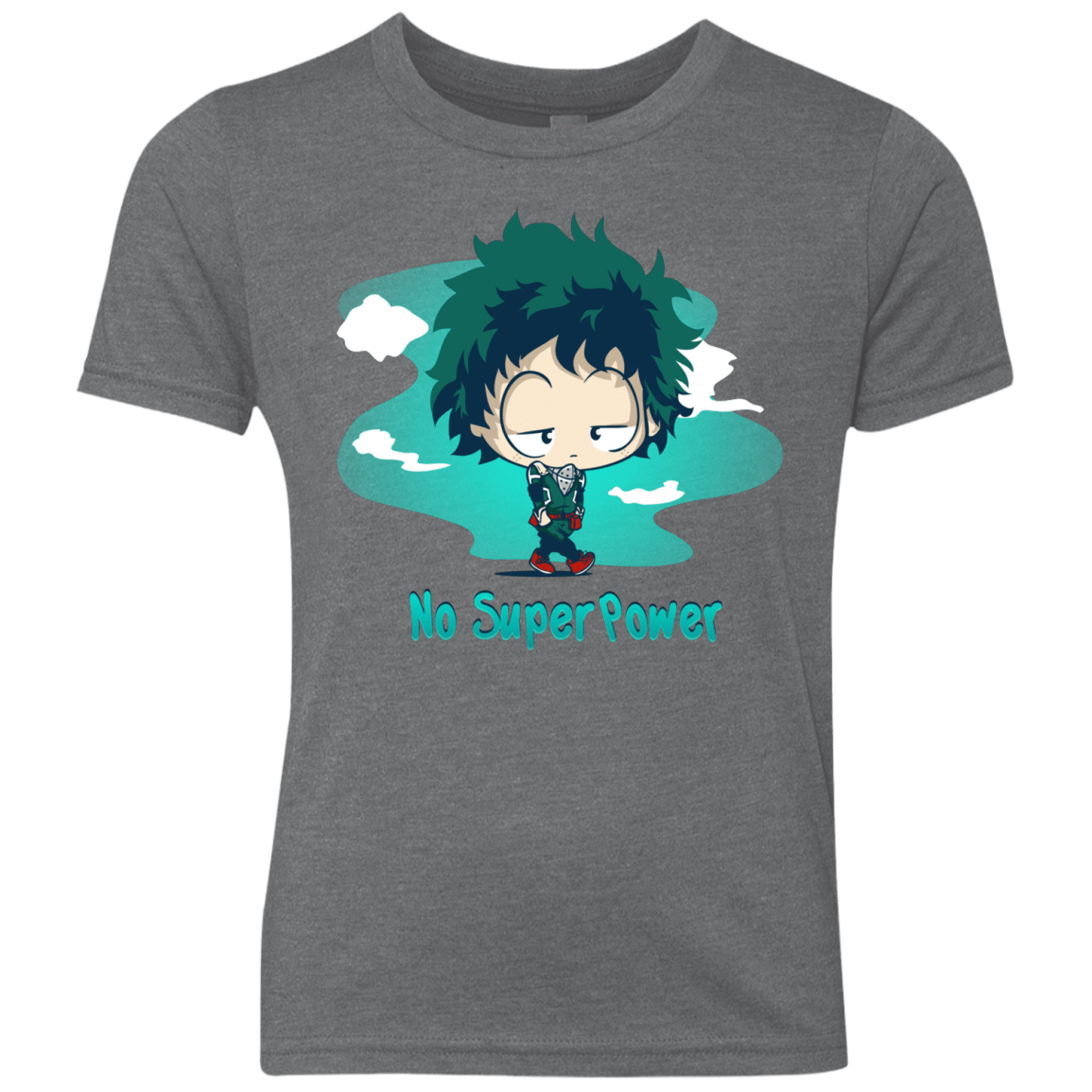 No Super Power Youth Triblend T-Shirt