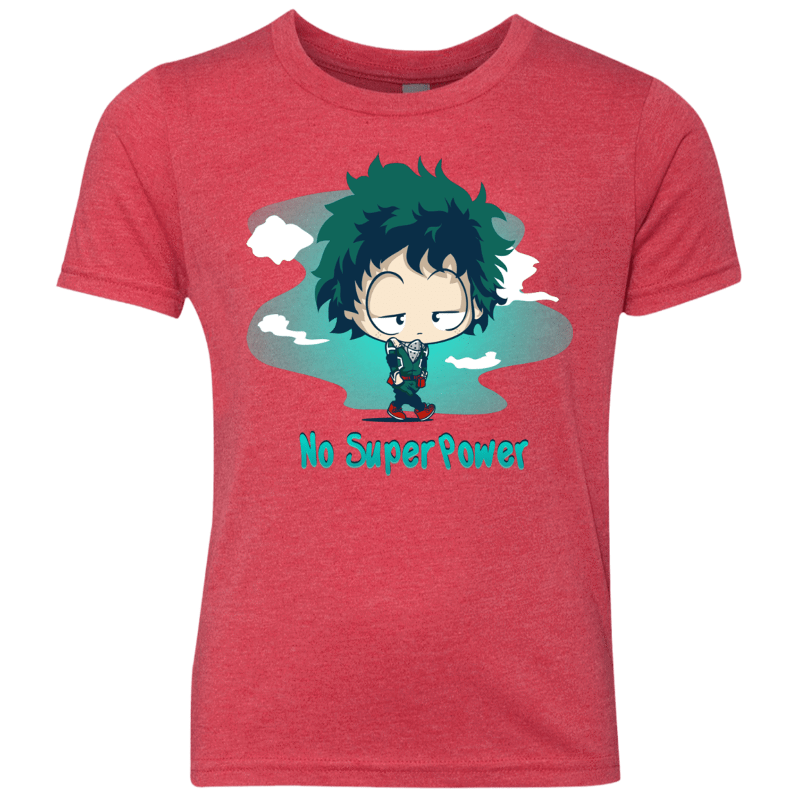 No Super Power Youth Triblend T-Shirt