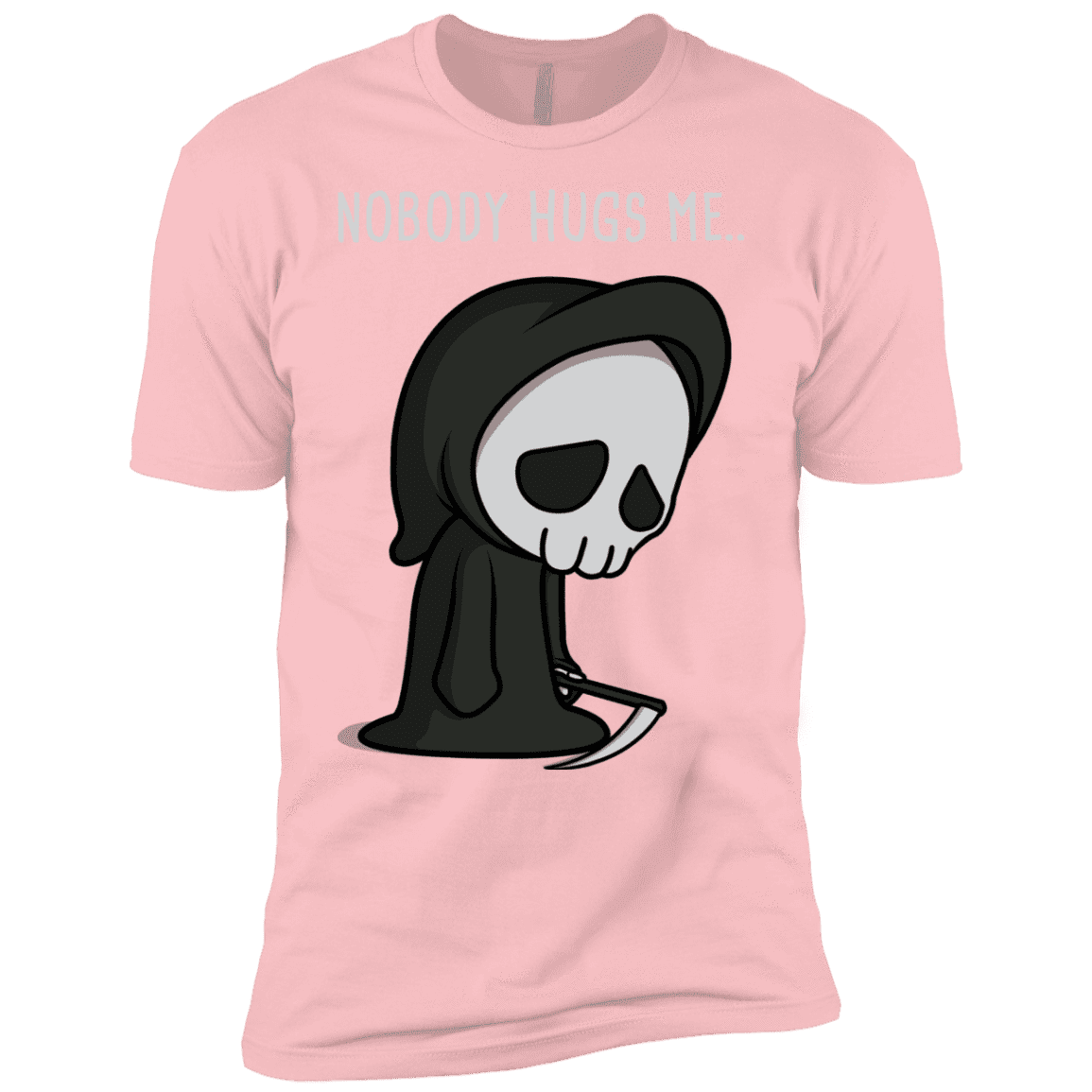 T-Shirts Light Pink / YXS Nobody Hugs Me Boys Premium T-Shirt