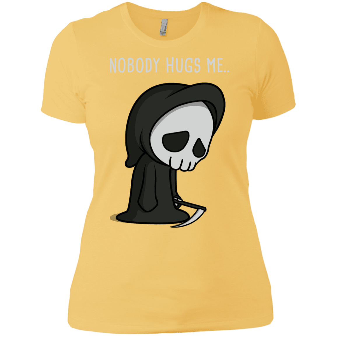 T-Shirts Banana Cream/ / X-Small Nobody Hugs Me Women's Premium T-Shirt