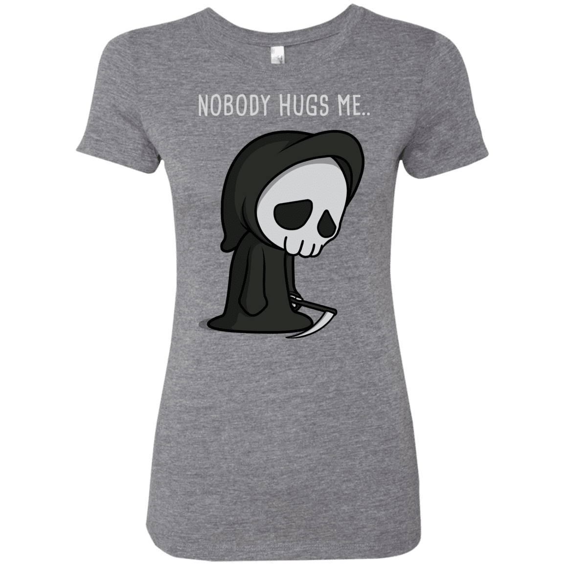 T-Shirts Premium Heather / S Nobody Hugs Me Women's Triblend T-Shirt