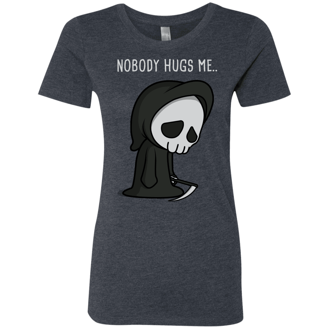 T-Shirts Vintage Navy / S Nobody Hugs Me Women's Triblend T-Shirt