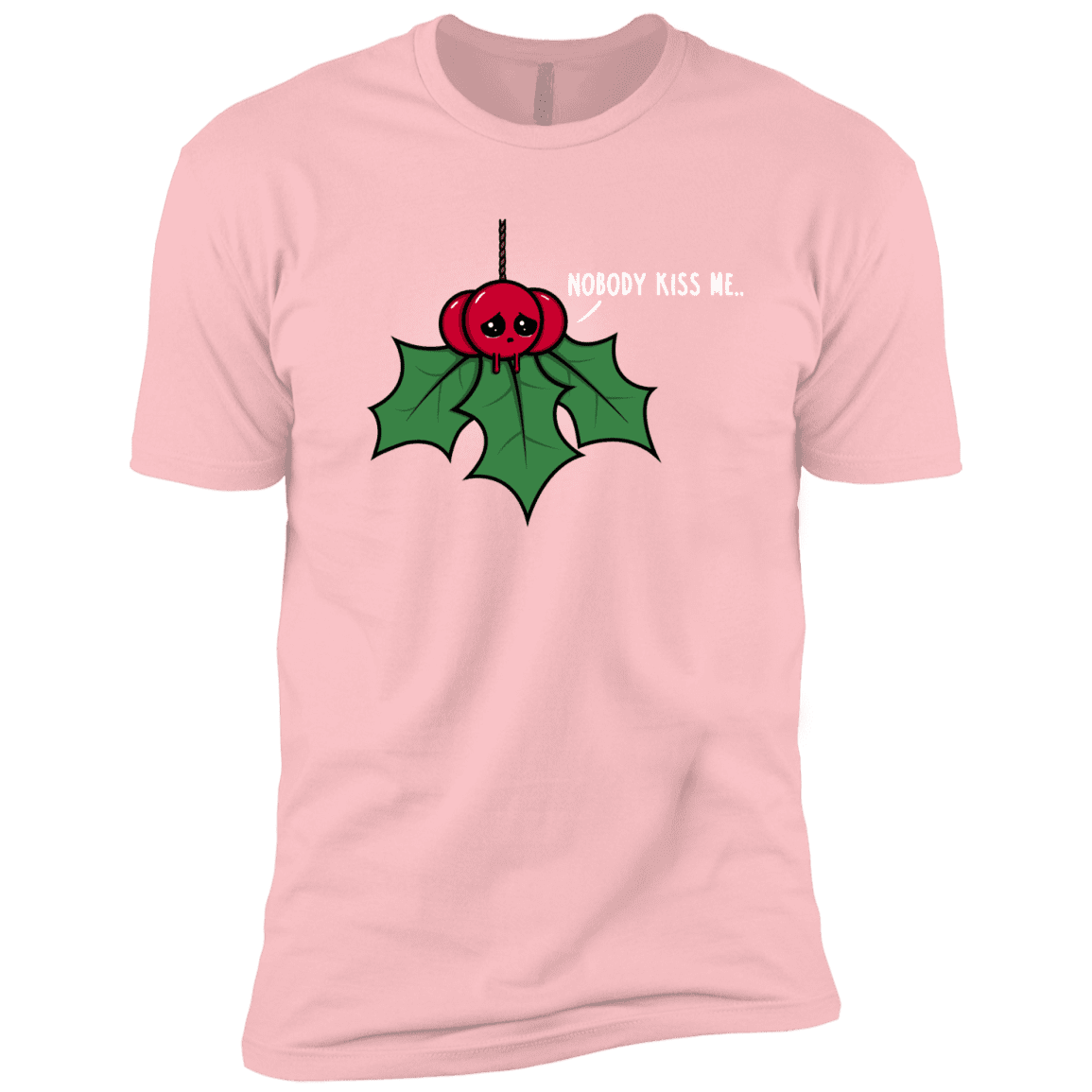 T-Shirts Light Pink / YXS Nobody Kiss Me Boys Premium T-Shirt