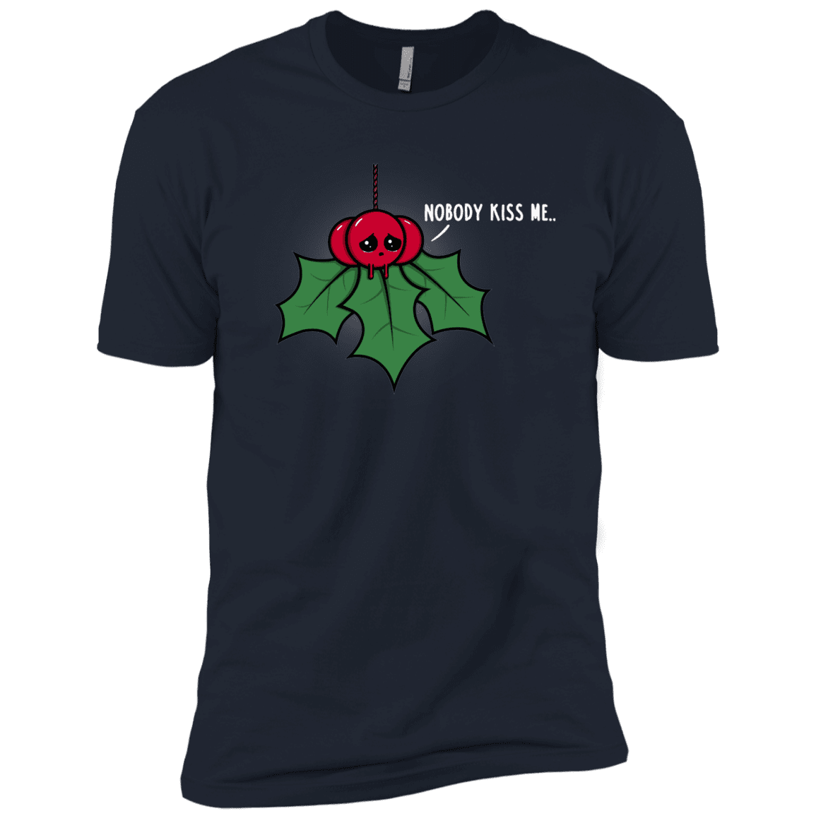 T-Shirts Midnight Navy / YXS Nobody Kiss Me Boys Premium T-Shirt