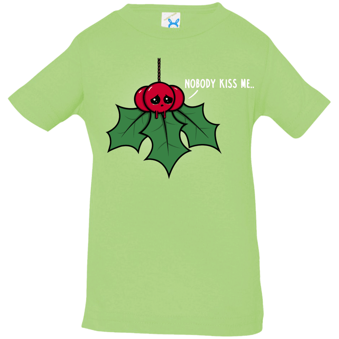 T-Shirts Key Lime / 6 Months Nobody Kiss Me Infant Premium T-Shirt