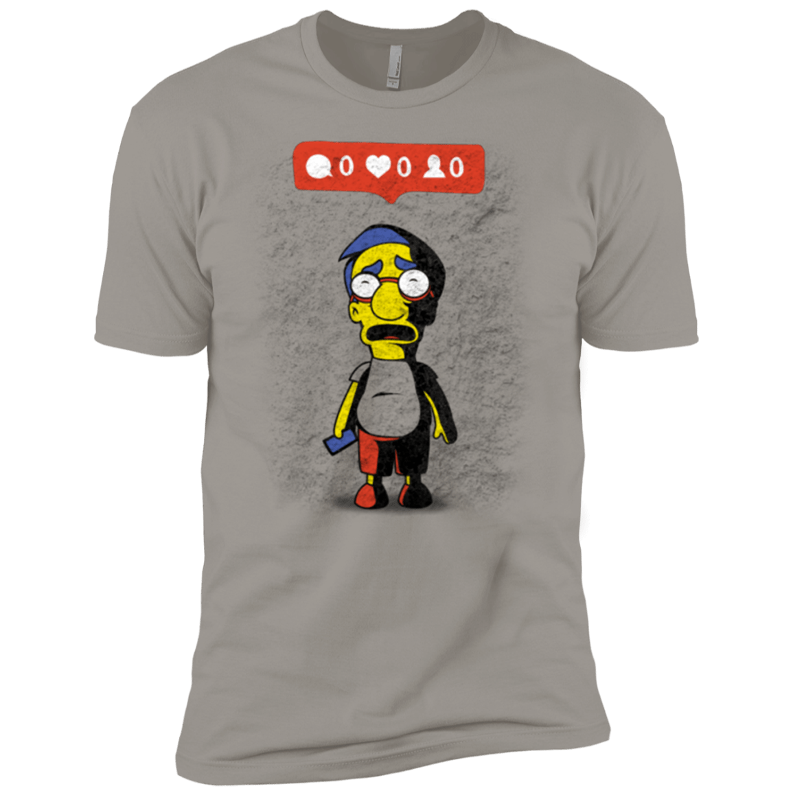 T-Shirts Light Grey / YXS Nobody Likes Him Boys Premium T-Shirt