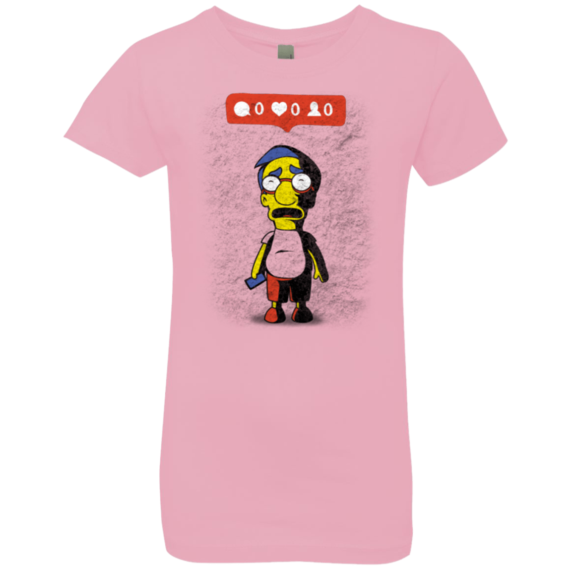 T-Shirts Light Pink / YXS Nobody Likes Him Girls Premium T-Shirt