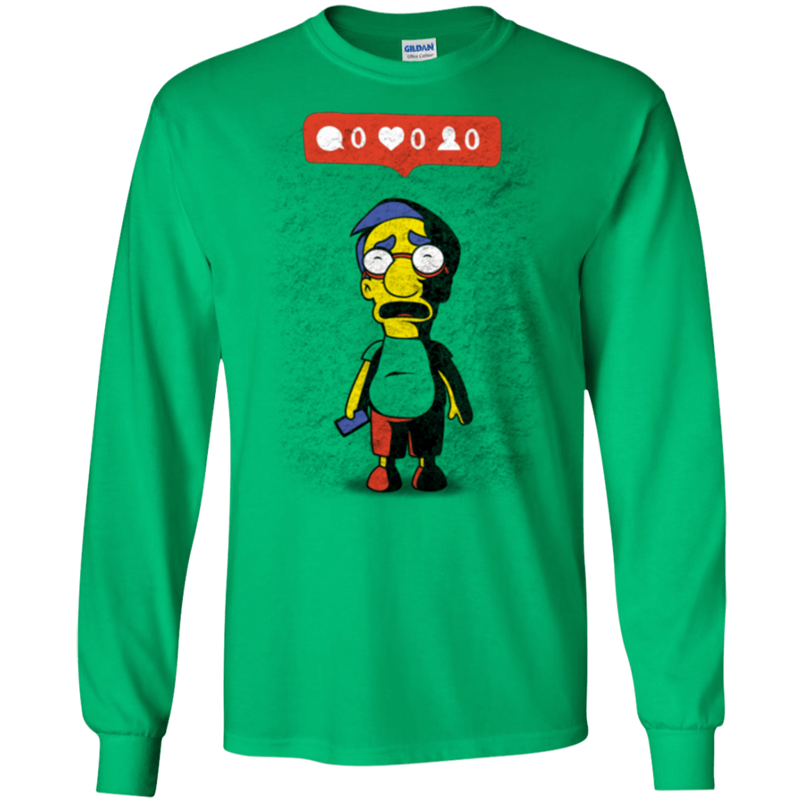 T-Shirts Irish Green / S Nobody Likes Him Men's Long Sleeve T-Shirt