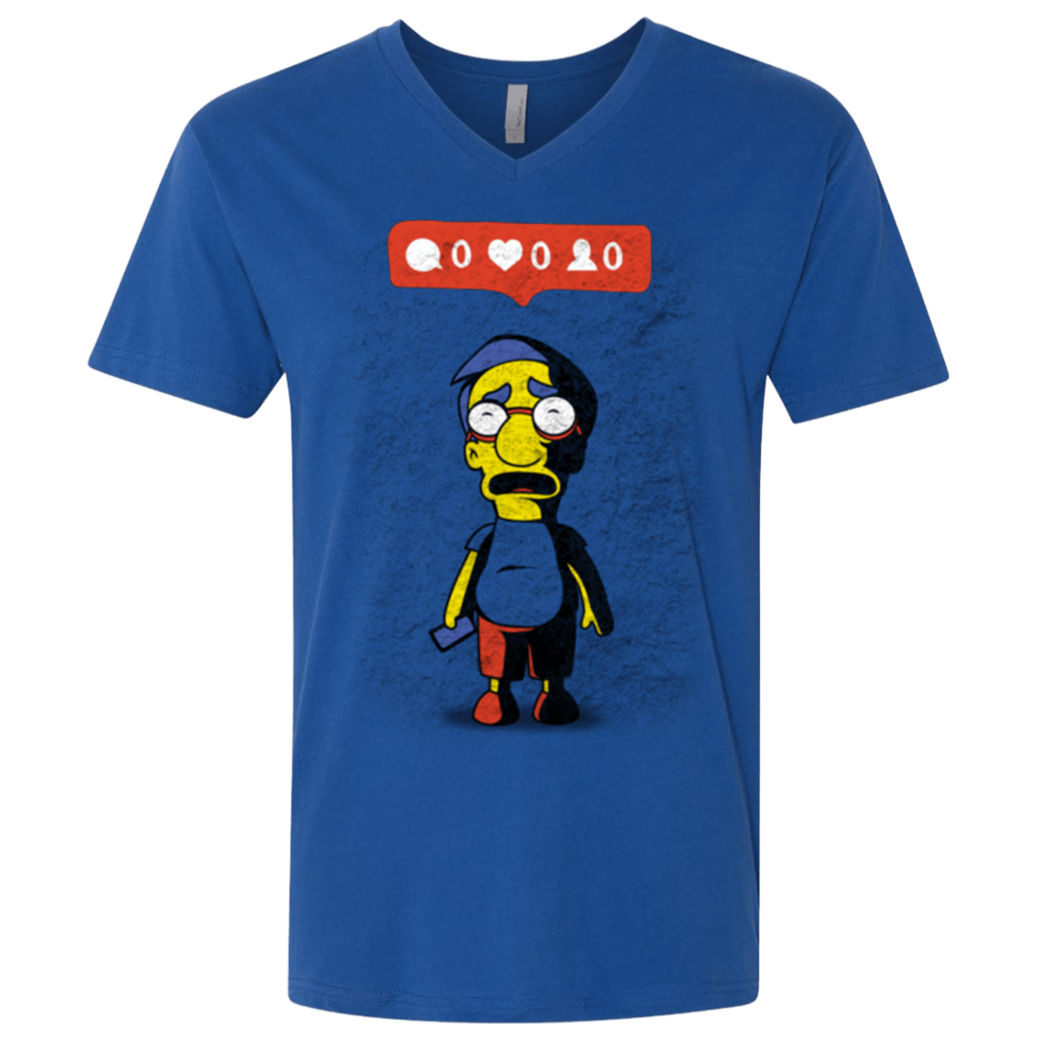 T-Shirts Royal / X-Small Nobody Likes Him Men's Premium V-Neck