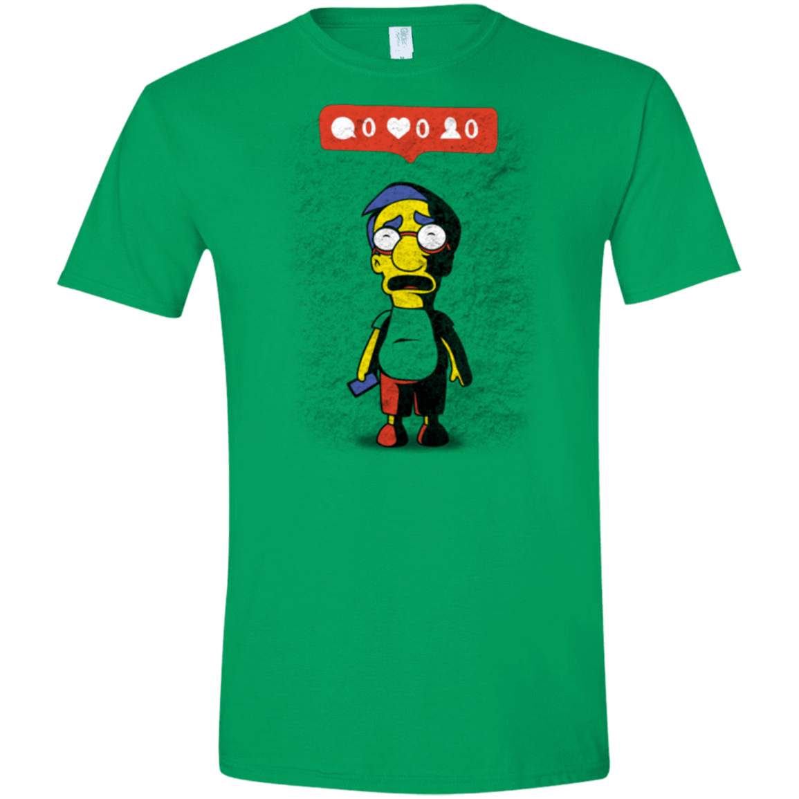 T-Shirts Irish Green / S Nobody Likes Him Men's Semi-Fitted Softstyle