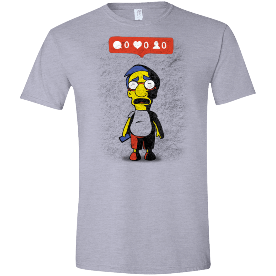 T-Shirts Sport Grey / X-Small Nobody Likes Him Men's Semi-Fitted Softstyle