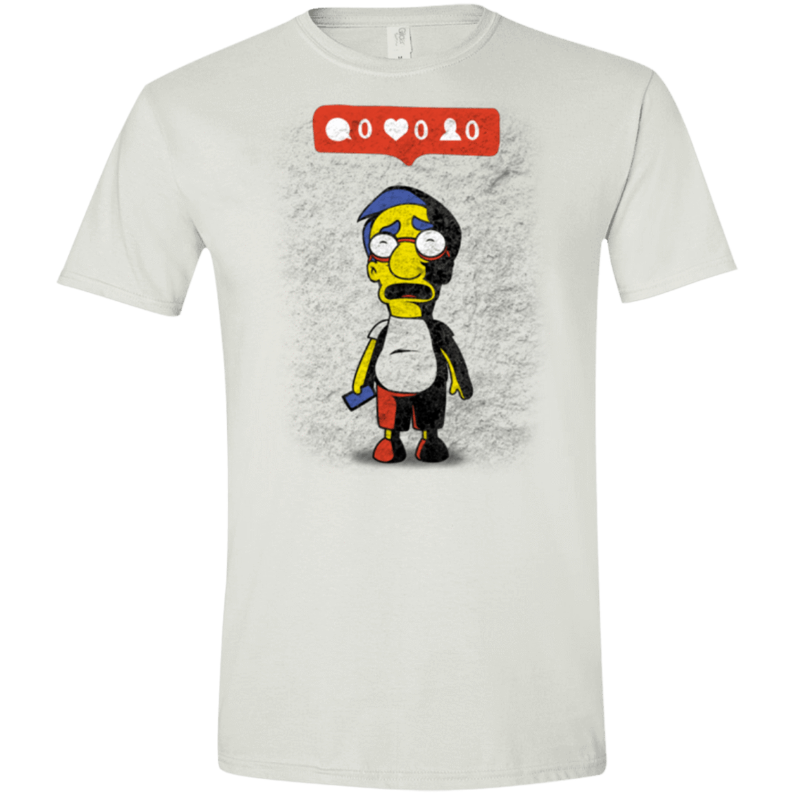 T-Shirts White / X-Small Nobody Likes Him Men's Semi-Fitted Softstyle