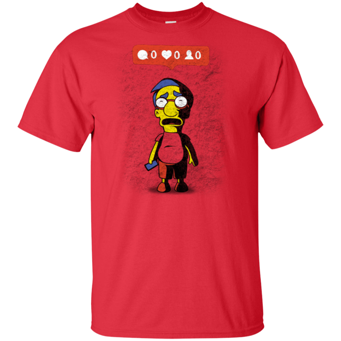 T-Shirts Red / XLT Nobody Likes Him Tall T-Shirt